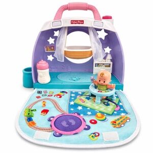 Fisher-Price Little People Nursery Playset Baby Room + Accessories